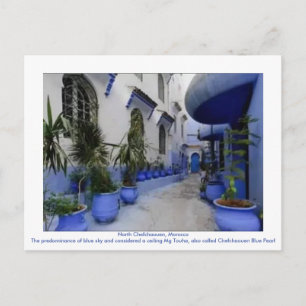 Noord-Chefchaouen, Marokko Briefkaart