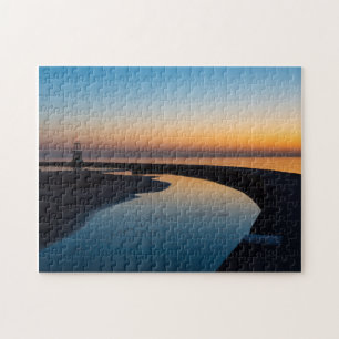 Noord-Chicago Lighthouse Dawn Legpuzzel