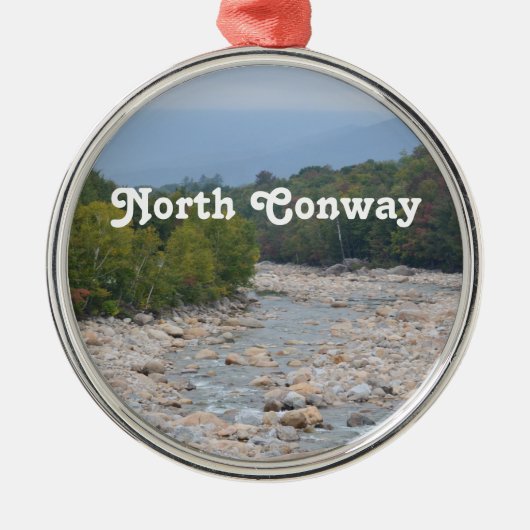 Noord-Conway Wilderness Metalen Ornament (Voorkant)