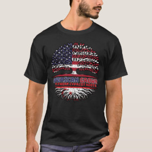 Noord-Cyprus - Noord-Cypriotische Amerikaanse boom T-shirt