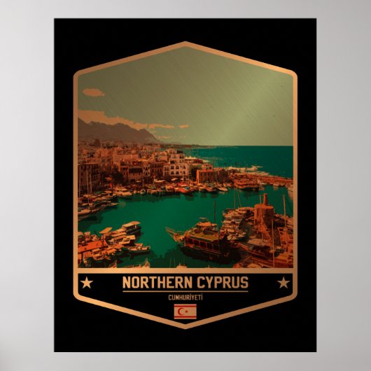 Noord-Cyprus Poster (Voorkant)