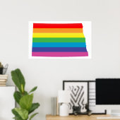 noord dakota pride . poster (Thuiskantoor)