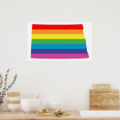 noord dakota pride . poster (Keuken)