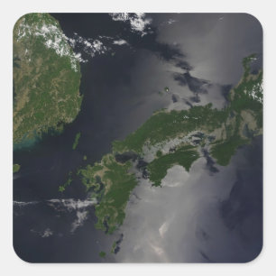 Noord- en Zuid-Korea, Vierkante Sticker