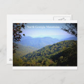 NOORD GEORGIA MOUNTAINS BRIEFKAART (Voorkant / Achterkant)