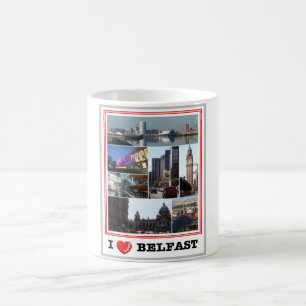 Noord-Ierland - Belfast - I Love - Koffiemok