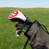 Noord-Ierland Golfen, Hoesjes, Ierse Ulster Flag Golfheadcover (Insitu)