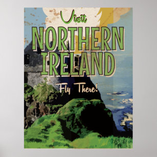 Noord-Ierland — poster voor het vervoer per jaar