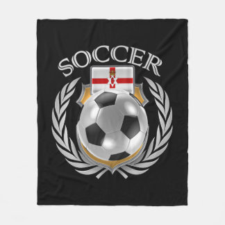 Noord-Ierland Soccer 2016 Fan Gear Fleece Deken