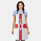 Noord-Ierland vlag All-Over Print Schort (Gedragen)