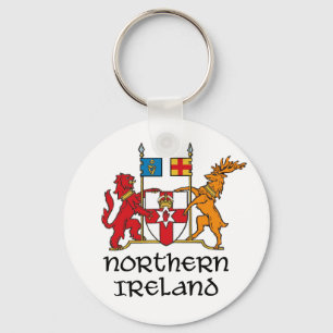 NOORD-IERLAND - vlag/wapen/embleem/symbool Sleutelhanger