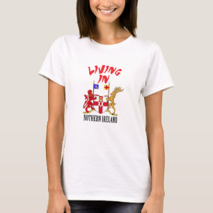 Noord-Ierland wapenschild T-shirt