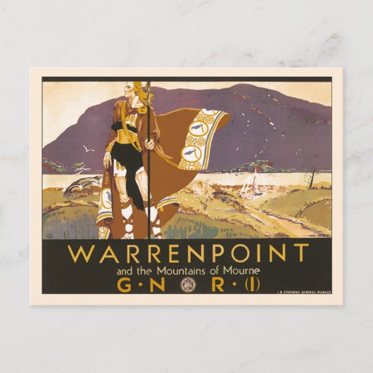 Noord-Ierland Warrenpoint en Briefkaart (Voorkant)
