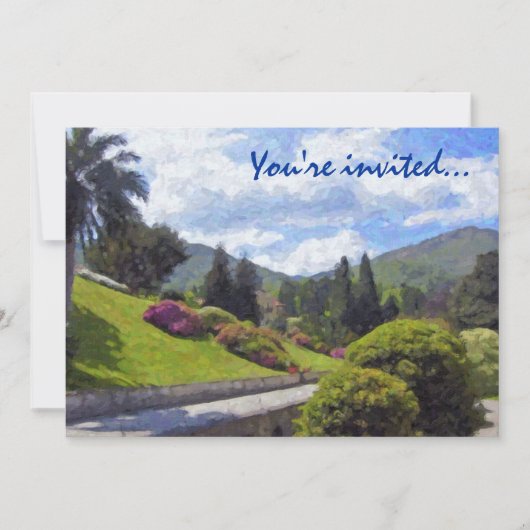 Noord-Italië — Uitnodigingen (Voorkant)