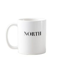 Noord | Klassiek Tijdloos Minimaal Zwart Logo