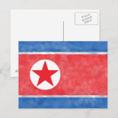 Noord Korea Briefkaart (Voorkant / Achterkant)