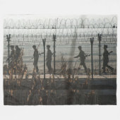 NOORD-KOREA FLEECE DEKEN (Voorkant (Horizontaal))