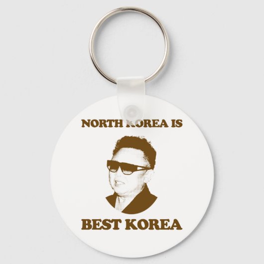Noord-Korea is het beste Korea Sleutelhanger (Voorkant)