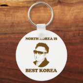 Noord-Korea is het beste Korea Sleutelhanger (Voorkant)