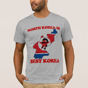 Noord-Korea is het beste Korea T-shirt