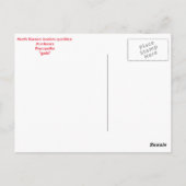 Noord-Korea* Kim Boys Briefkaart (Achterkant)