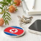 NOORD-KOREA SLEUTELHANGER (Zijkant)