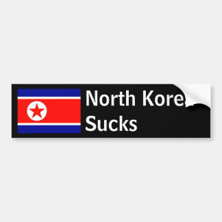 Noord-Korea Sucks Bumpersticker