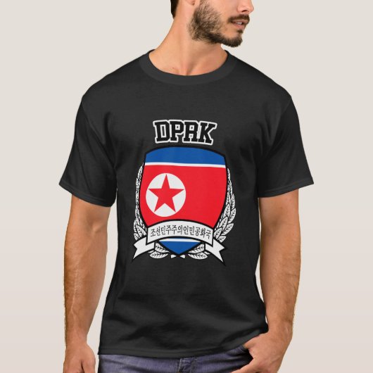 Noord Korea T-shirt (Voorkant)