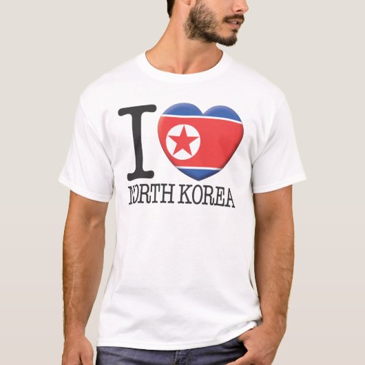Noord-Korea T-shirt (Voorkant)