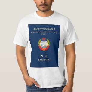 Noord-Korea Vlag Juche Socialistische Communist T-shirt