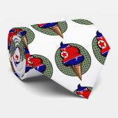 NOORD-KOREAANSE IJSJES STROPDAS (Opgerold)