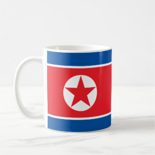 Noord-Koreaanse vlag Koffiemok