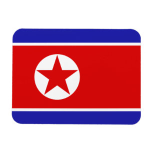 Noord-Koreaanse vlag Magneet