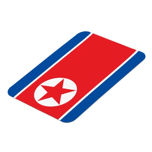 Noord-Koreaanse vlag Magneet (Linkerzijde)