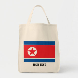 Noord-Koreaanse vlag Tote Bag