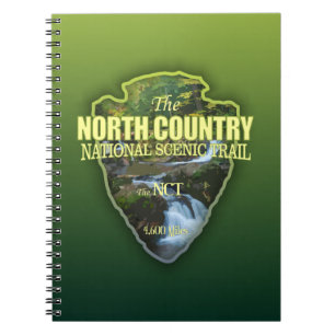 Noord-landspoor (pijlpunt) notitieboek