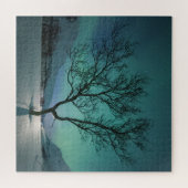 Noord-Lights Tree Legpuzzel (Horizontaal)