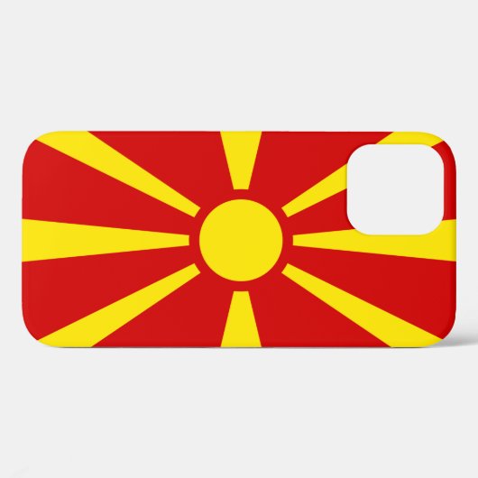 Noord-Macedonië Case-Mate iPhone Case (Achterkant (horizontaal))