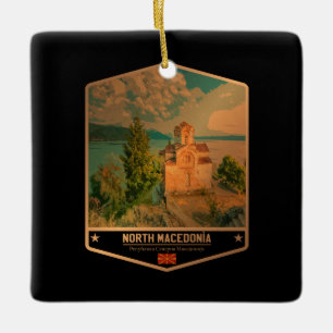 Noord-Macedonië Keramisch Ornament