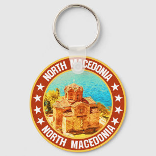 Noord-Macedonië Sleutelhanger