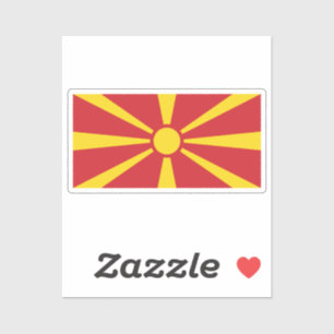 Noord-Macedonië Sticker