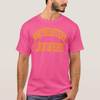 noord-oostelijke illinois universiteit8 t-shirt
