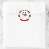 Noord-Pole Holiday Envelope zegelt Stickers (Tas)