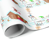 Noord-poolpapier Cadeaupapier (Rol Hoek)