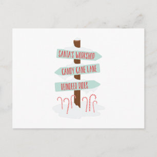 Noord-poolsignalen Briefkaart