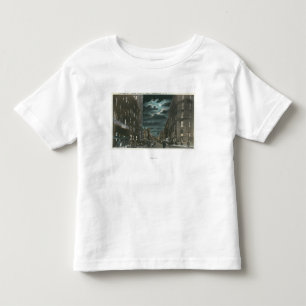 Noord-Uitzicht van Chenango Street bij Night Kinder Shirts