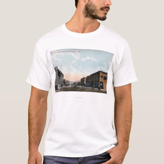Noord-Uitzicht van de Avenue Wenatchee T-shirt (Voorkant)
