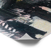 Noord-Uitzicht van First Avenue Poster (Hoek)