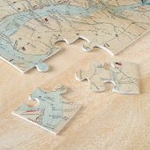 Noord-Virginia Civil War Map (1862) Legpuzzel (Zijkant)