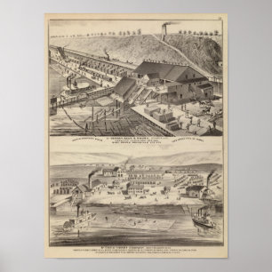 Noord-Westerne Mills of Hersey, Minnesota Poster